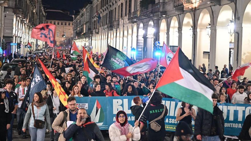 Directo | Barcelona, Roma, Berlín y otras ciudades protestan por la interceptación de la Global Sumud Flotilla