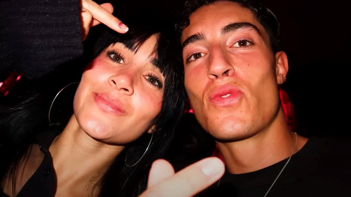 Aitana y Plex en una foto difundida en sus redes sociales