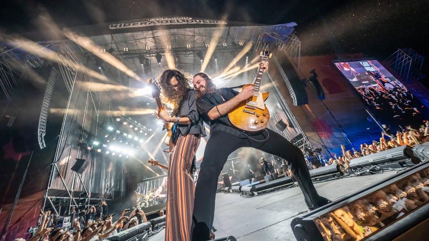 Amaia Romero brilla en el Sonorama, en el que Arde Bogotá toca el cielo