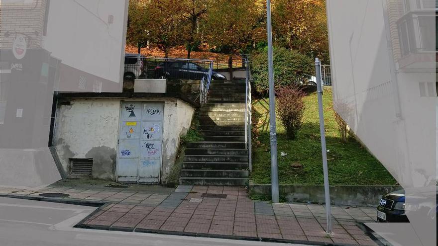 Eskoriatza: San Pedro ya ve más cerca su ascensor