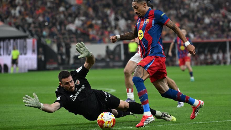 El Barça arrolla al Athletic y espera rival en la final de la Supercopa