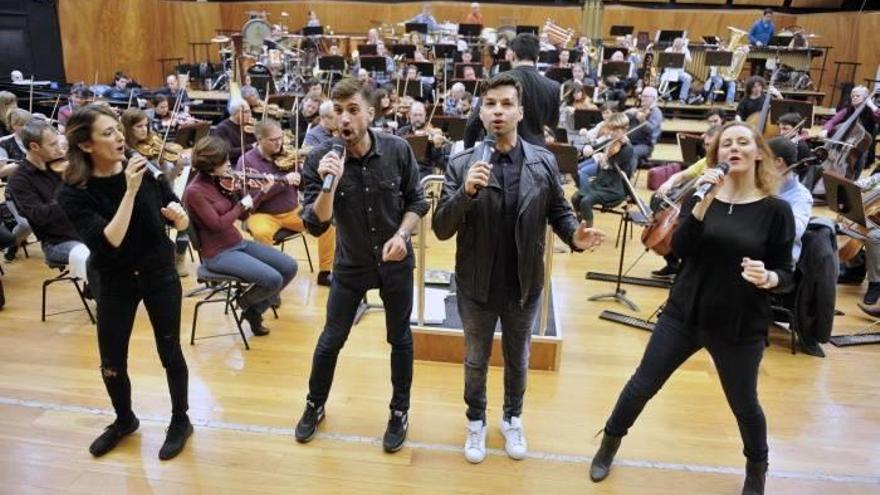Ensayo en el Euskalduna
