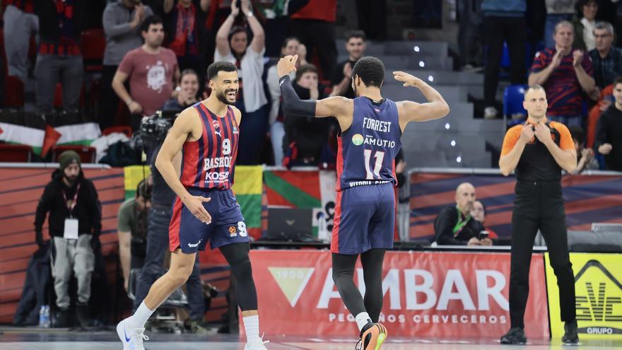 La moneda sonríe al fin al Baskonia (88-86)