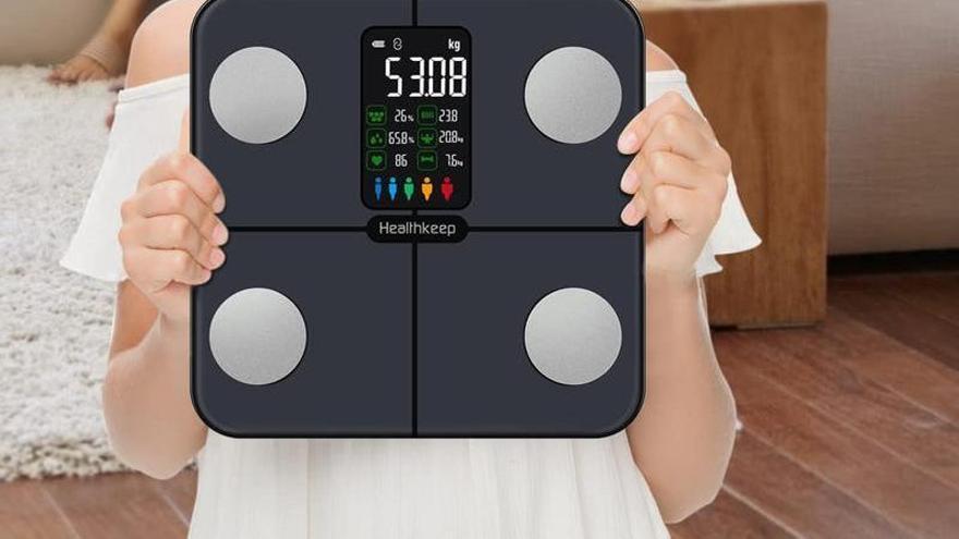 Imagen de la báscula inteligente de Healthkeep de Amazon