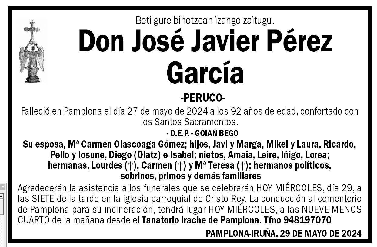 José Javier Pérez García