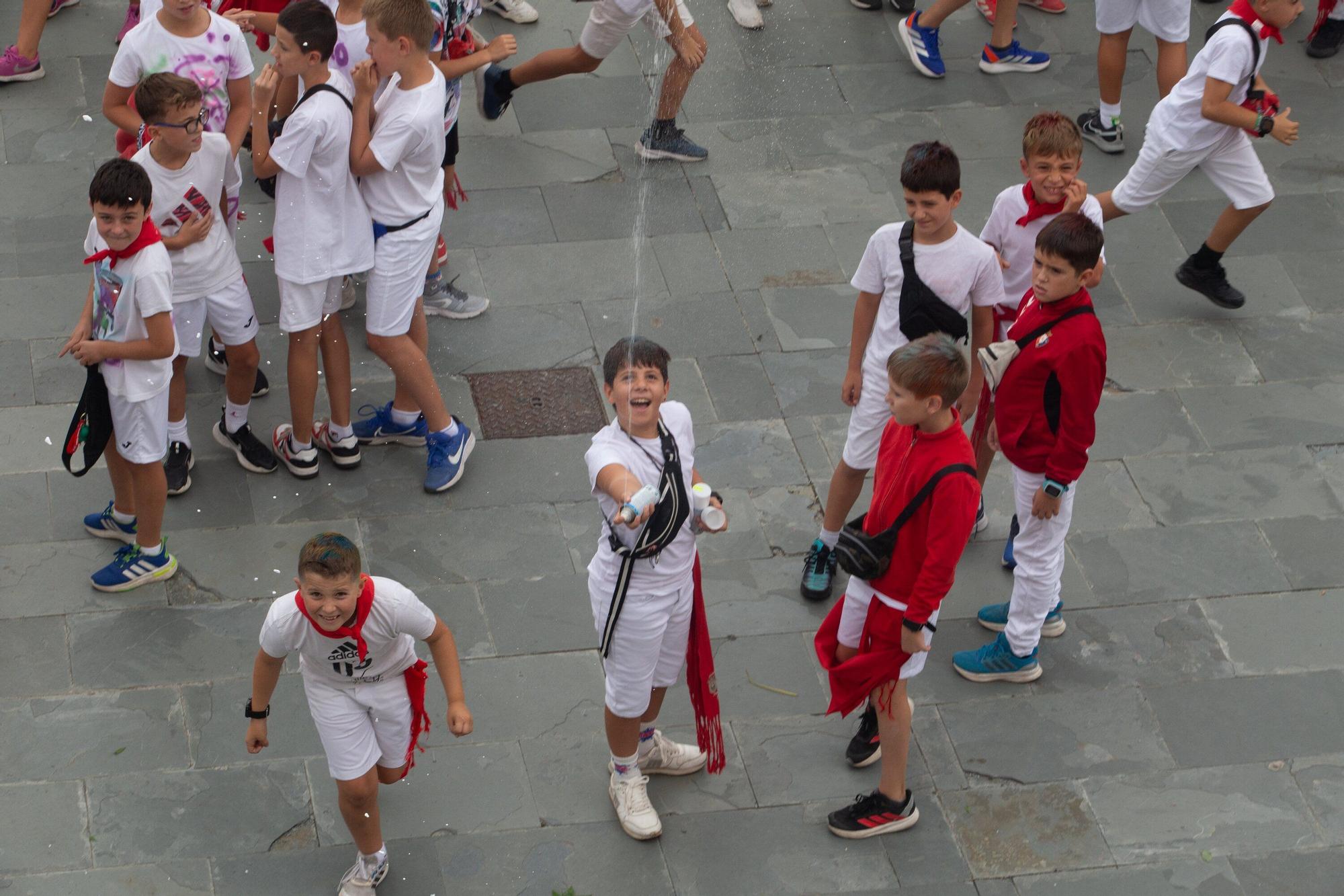 Fotos del cohete de fiestas de Zizur 2025