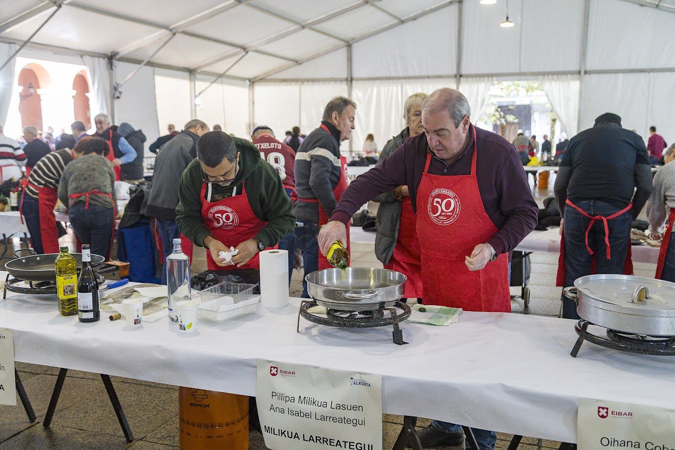 El mejor bacalao de Eibar tiene el sello de la cuadrilla "Turuntun"