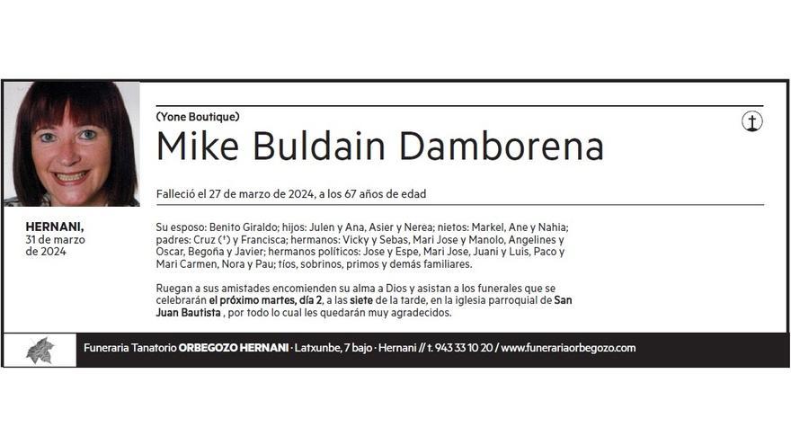 MIKE BULDAIN DAMBORENA