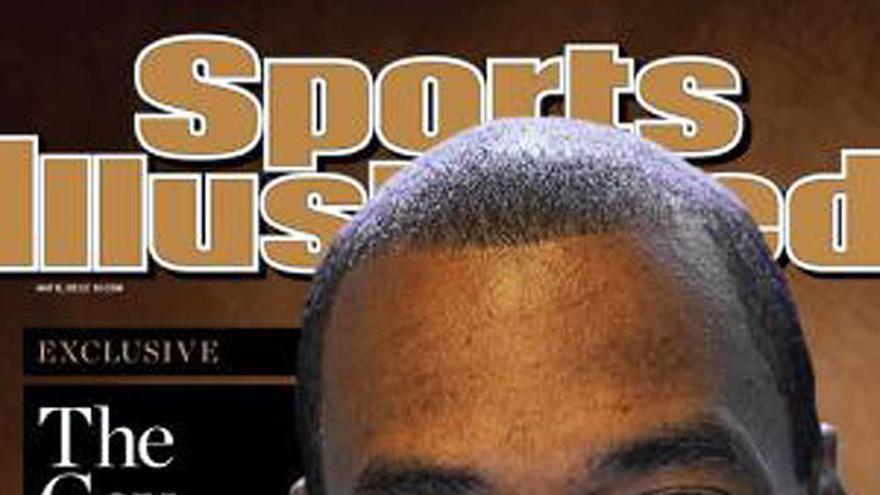 Collins, en la portada de la revista Sports Illustrated.