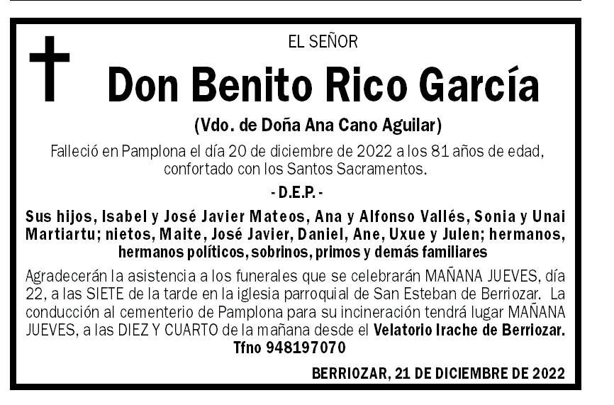 Benito Rico García