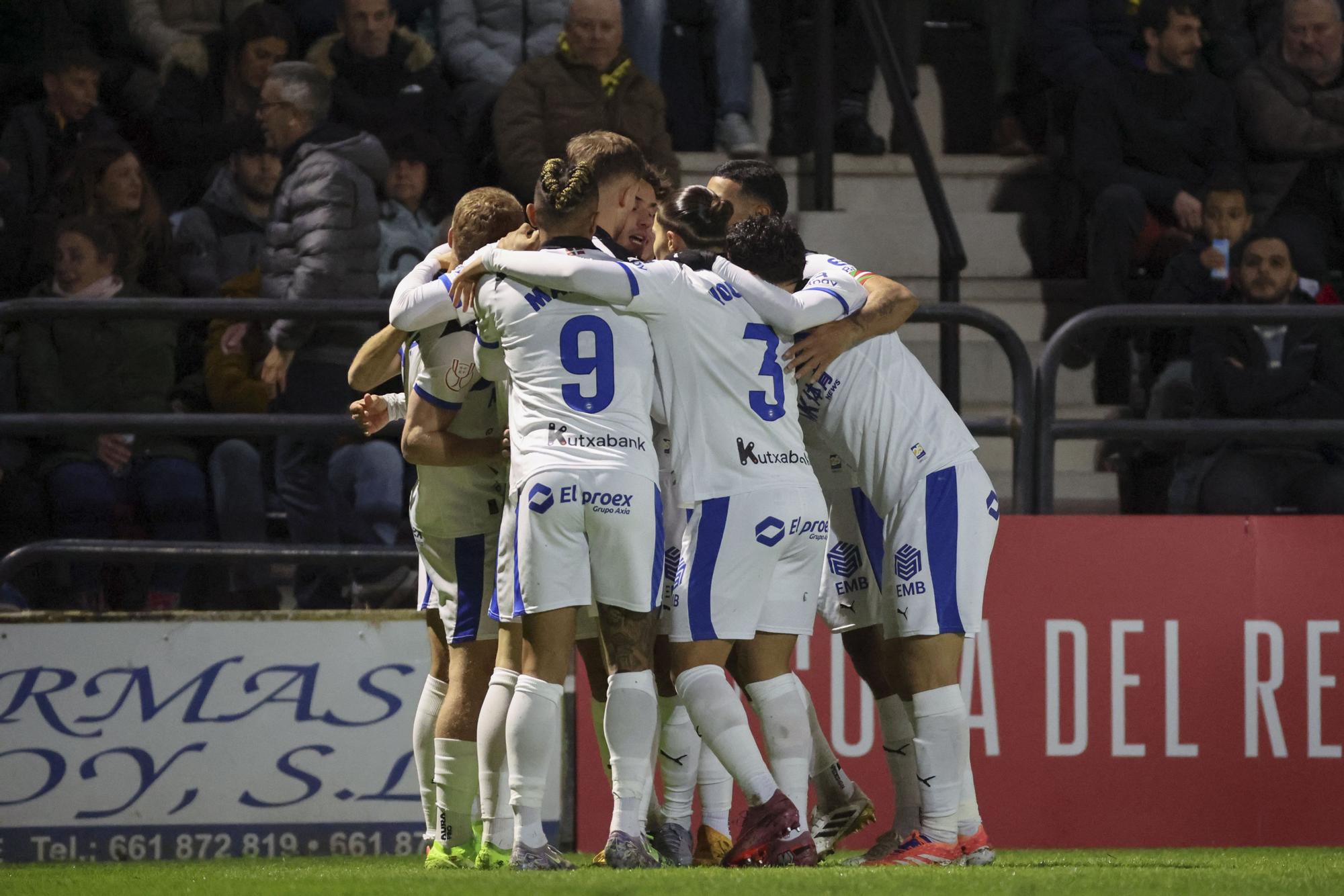Todas las fotos del duelo copero entre el Portugalete y el Alavés