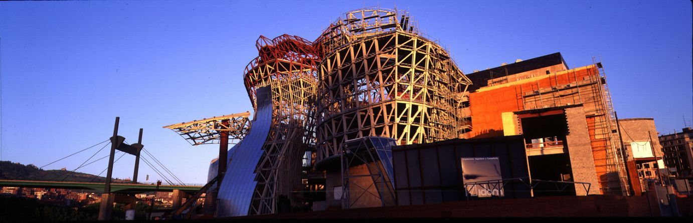 Así se construyó el Museo Guggenheim paso a paso | En imágenes