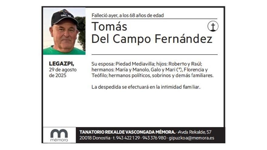 Tomás Del Campo Fernández