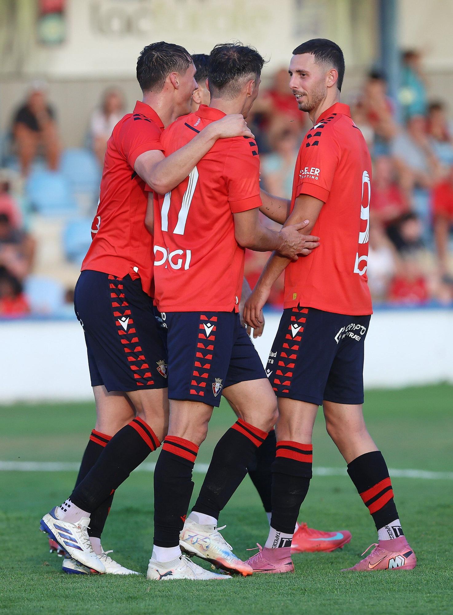 Osasuna logra en Tafalla su primer triunfo de pretemporada