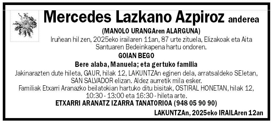 Mercedes Lazkano Azpiroz