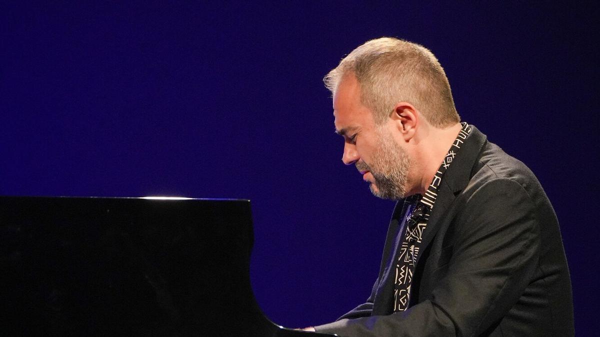 Moisés P. Sánchez, en el Festival de Jazz de Vitoria