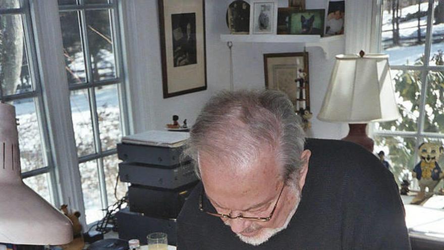 Sendak, dibujando.