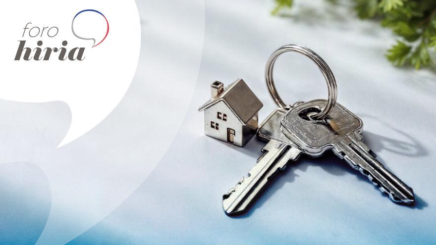 El reto de la vivienda asequible, a debate en el Foro Hiria del miércoles 26 de noviembre