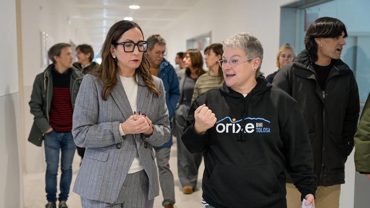 La consejera de educación Begoña Pedrosa, en la inauguración celebrada este viernes
