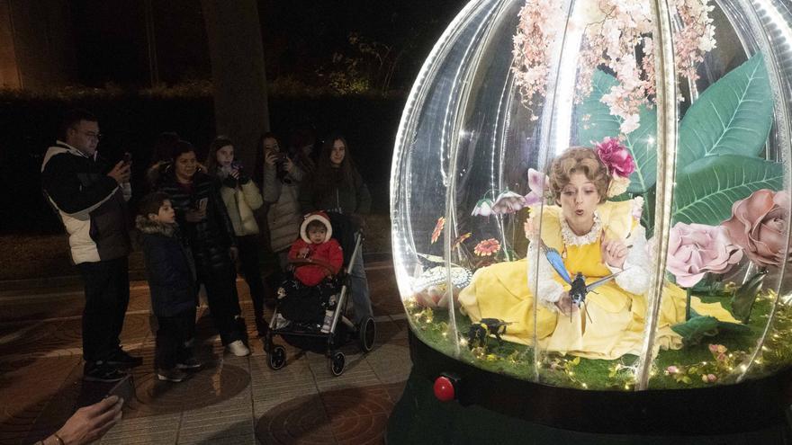 En imágenes: El Umbra Light Festival enciende sus focos en Vitoria-Gasteiz