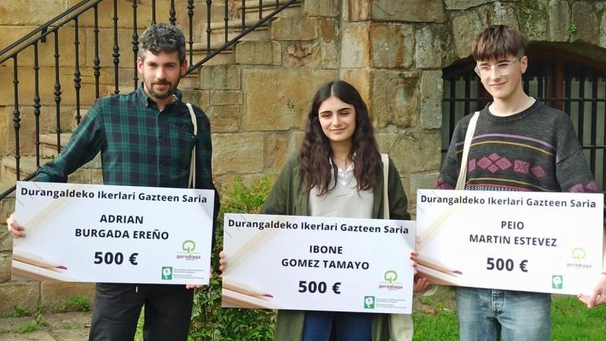 Ganadores de los premios de investigación.