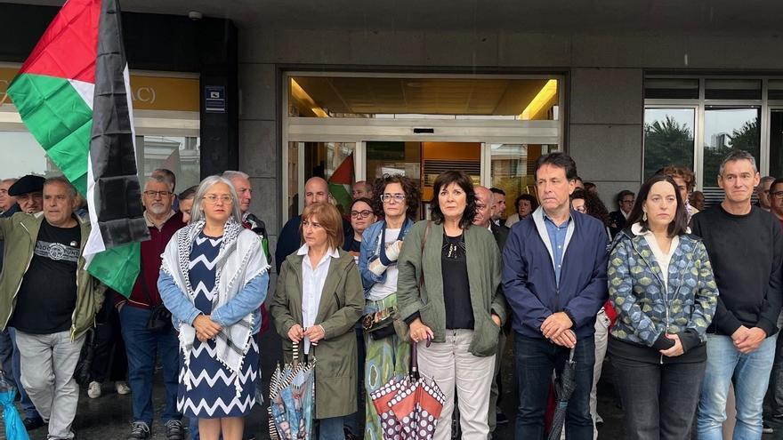 Basauri congrega a más de 200 personas en contra del genocidio en Gaza