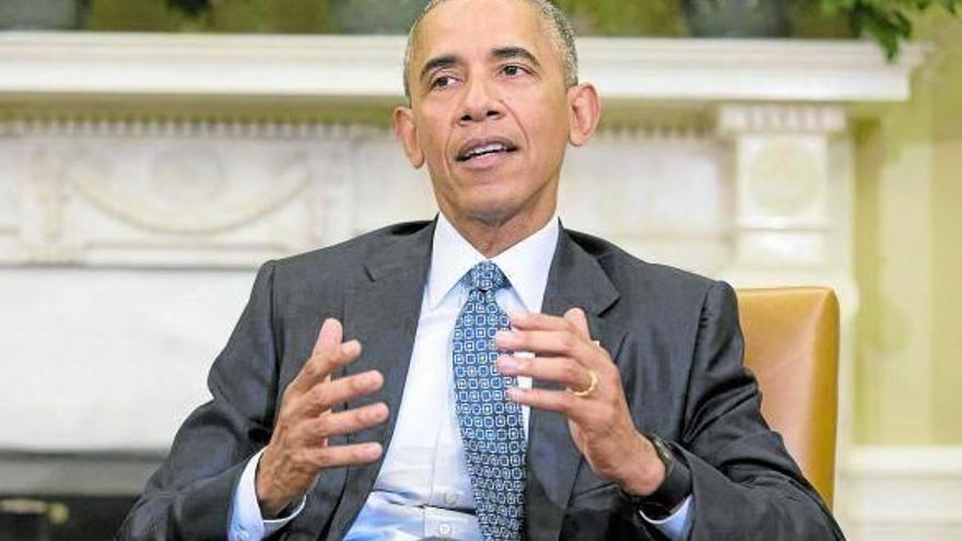 El presidente de EEUU Barack Obama