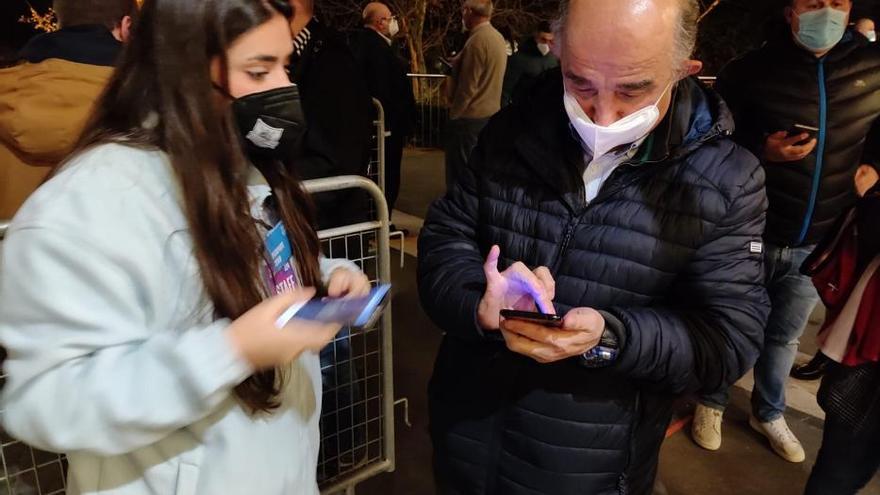 El &#039;pasaporte covid&#039; llega al Bilbao Arena