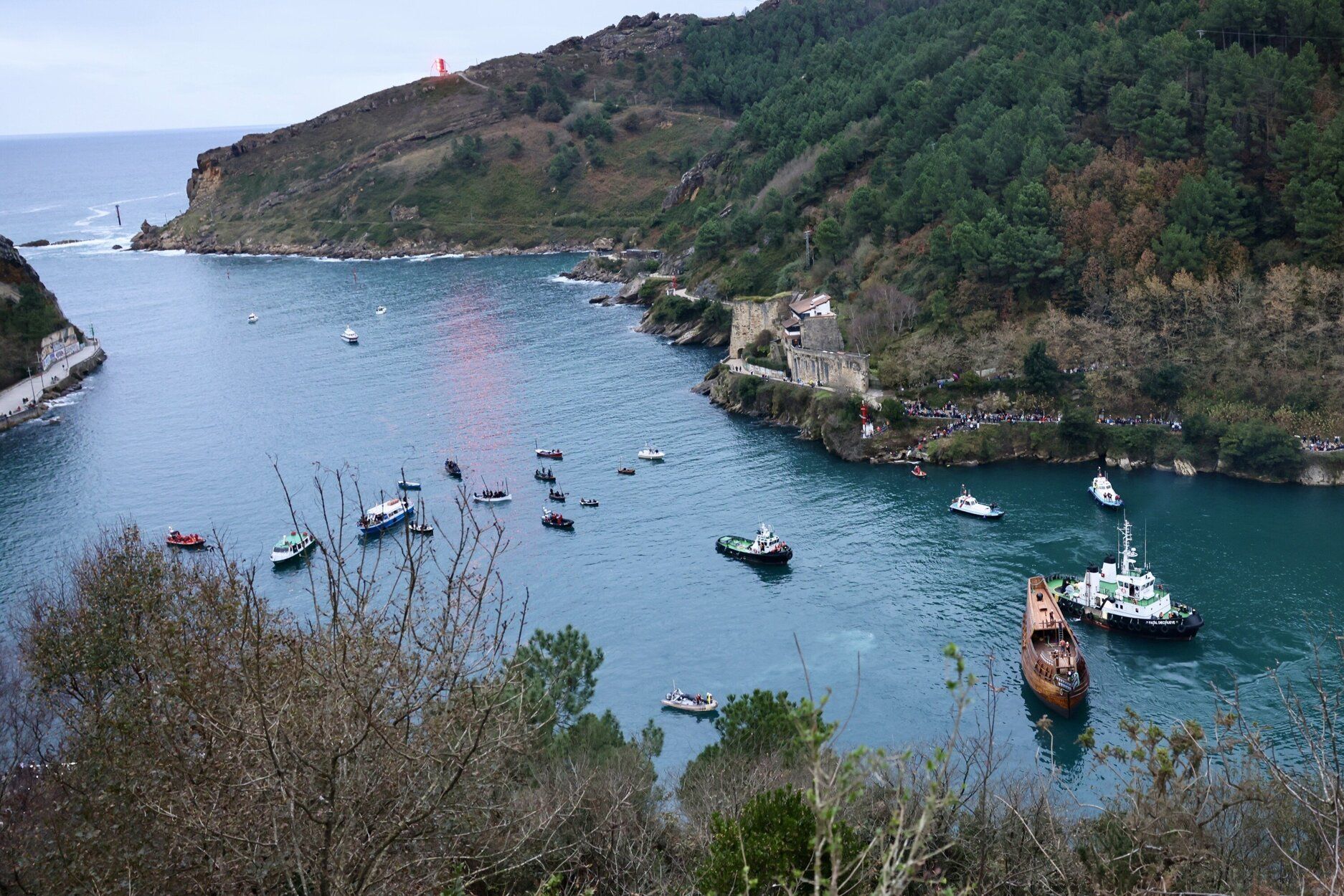 Espectacular botadura de la nao San Juan