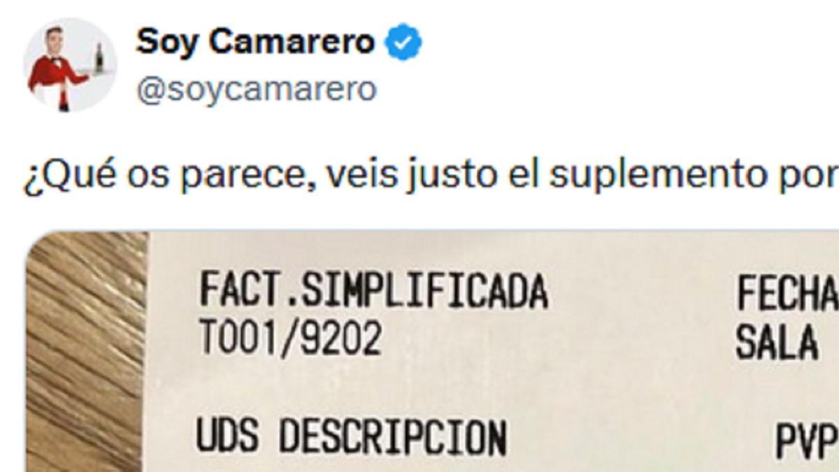 El comienzo del post.