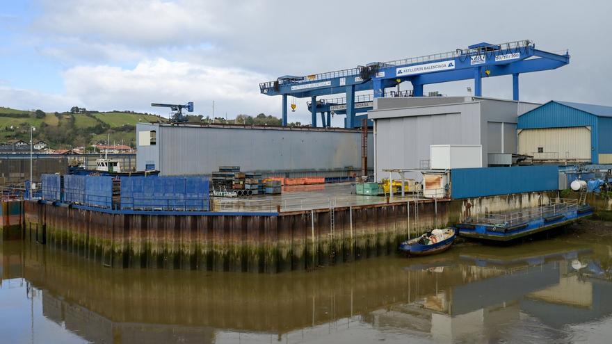 Astilleros Balenciaga, más cerca de reanudar la actividad tras la firma del acuerdo final