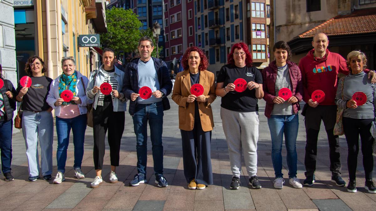 El comercio santurtziarra, con Euskaraz Barra-Barra