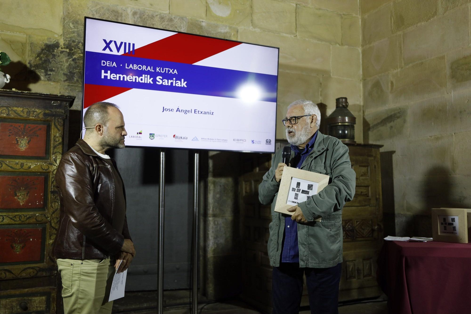 La gala DEIA Laboral Kutxa Hemendik Sariak Kostaldea, en imágenes