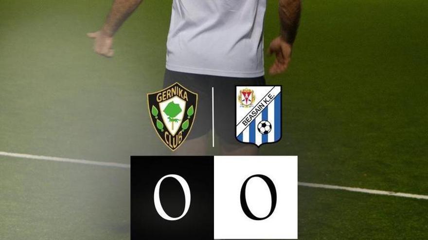 El Gernika no marca, pero sigue sumando en casa