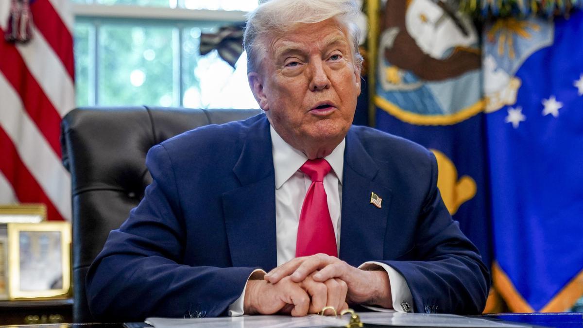 El presidente de Estados Unidos, Donald Trump