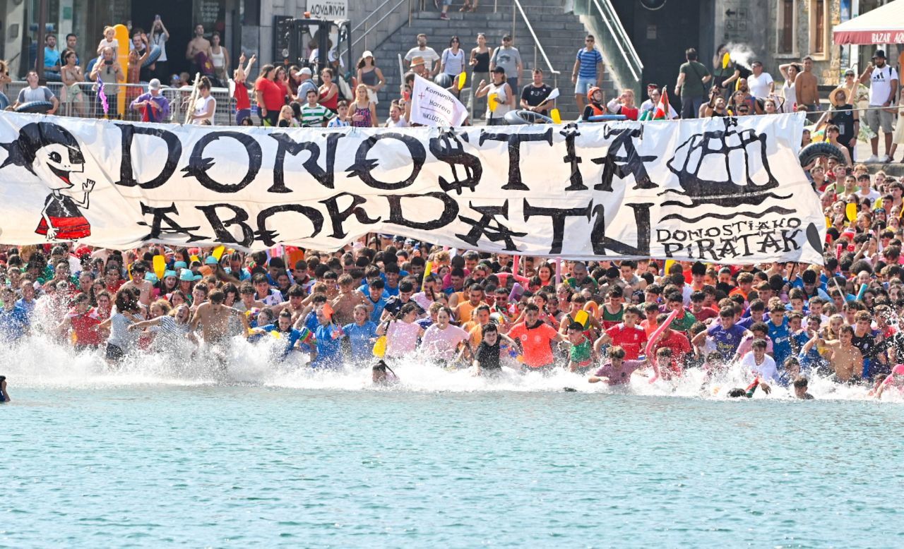 Los piratas invaden Donostia