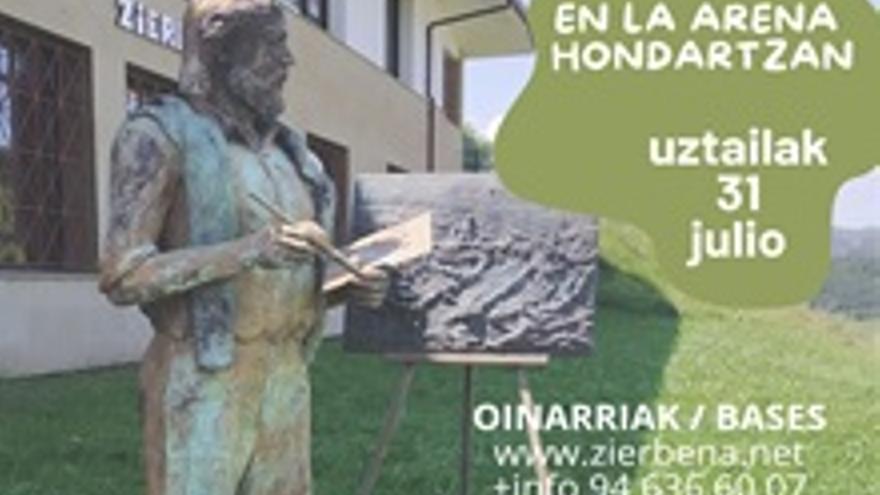 Los mejores pintores al aire libre se citan en Zierbena
