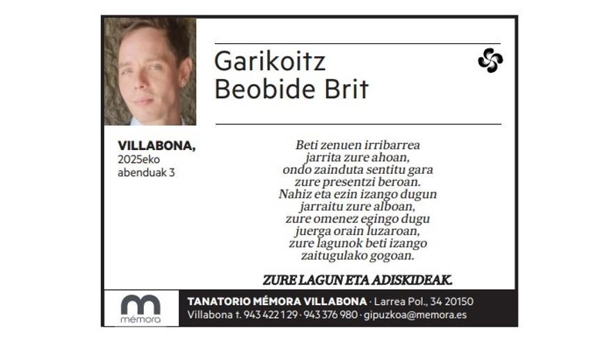 Garikoitz Beobide Brit
