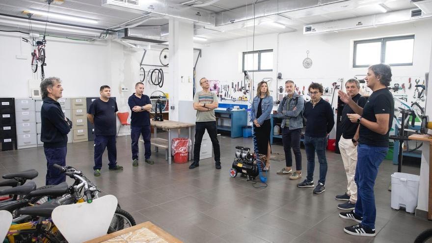 El programa Reciclo pone a punto 283 bicicletas para los servicios sociales de Pamplona