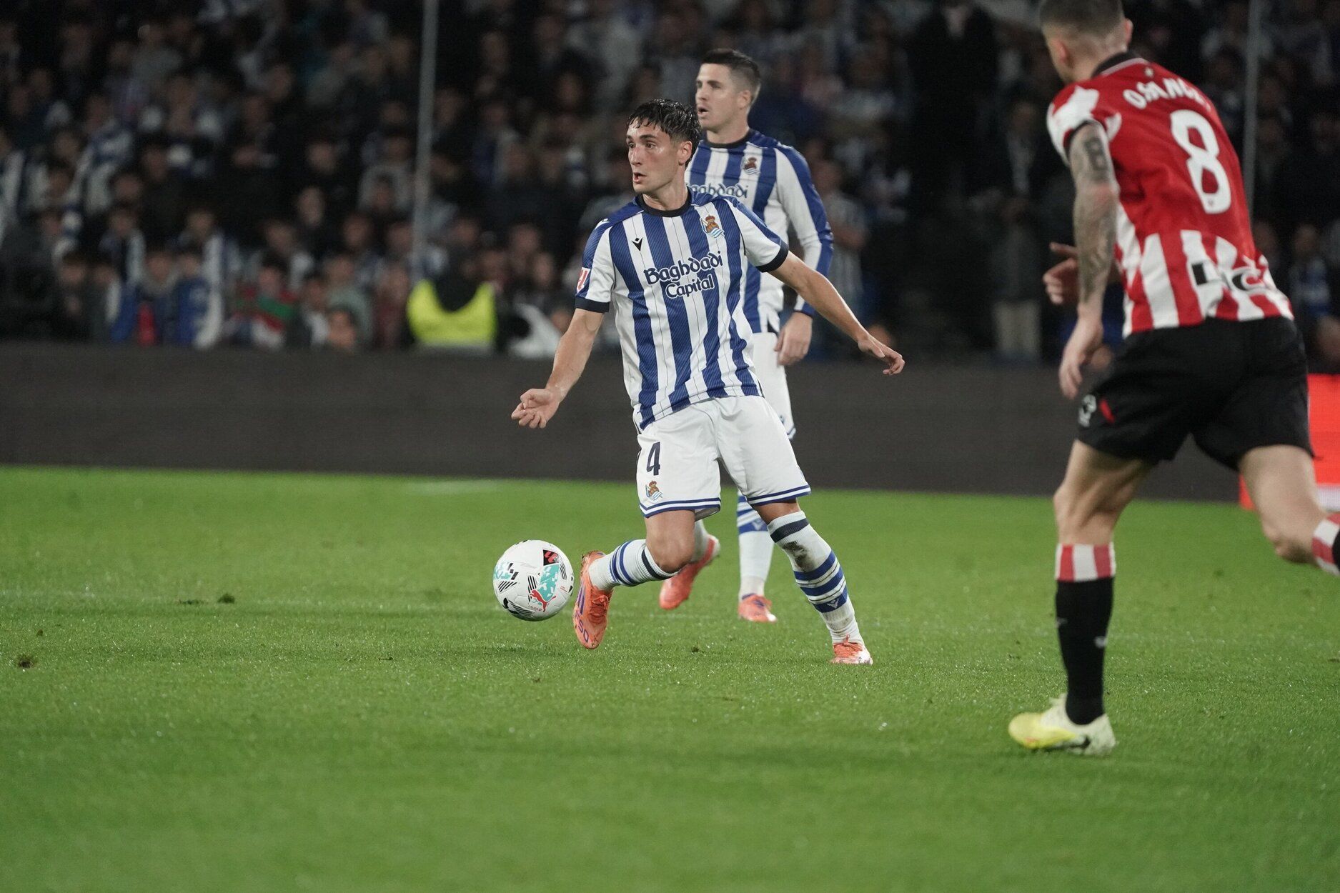 Las mejores imágenes del partido entre la Real y el Athletic