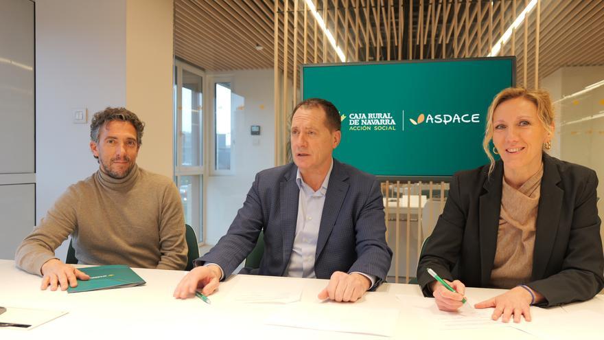 Aspace y Acción Social de Caja Rural de Navarra se unen para impulsar el deporte inclusivo