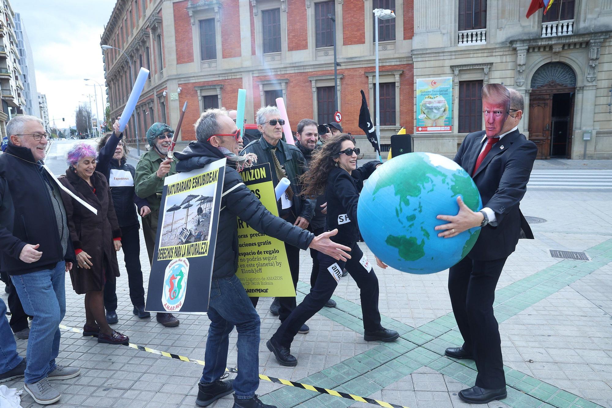 La Alianza por el Clima exige en Pamplona una acción "real" frente a la emergencia