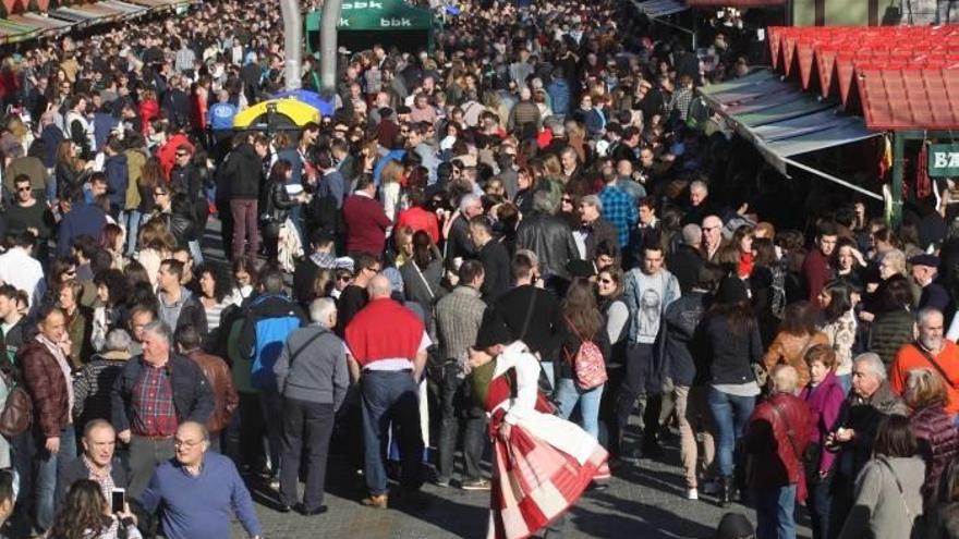 La feria de Santo Tomás acogerá lo mejor del agro vizcaino en 286 puestos