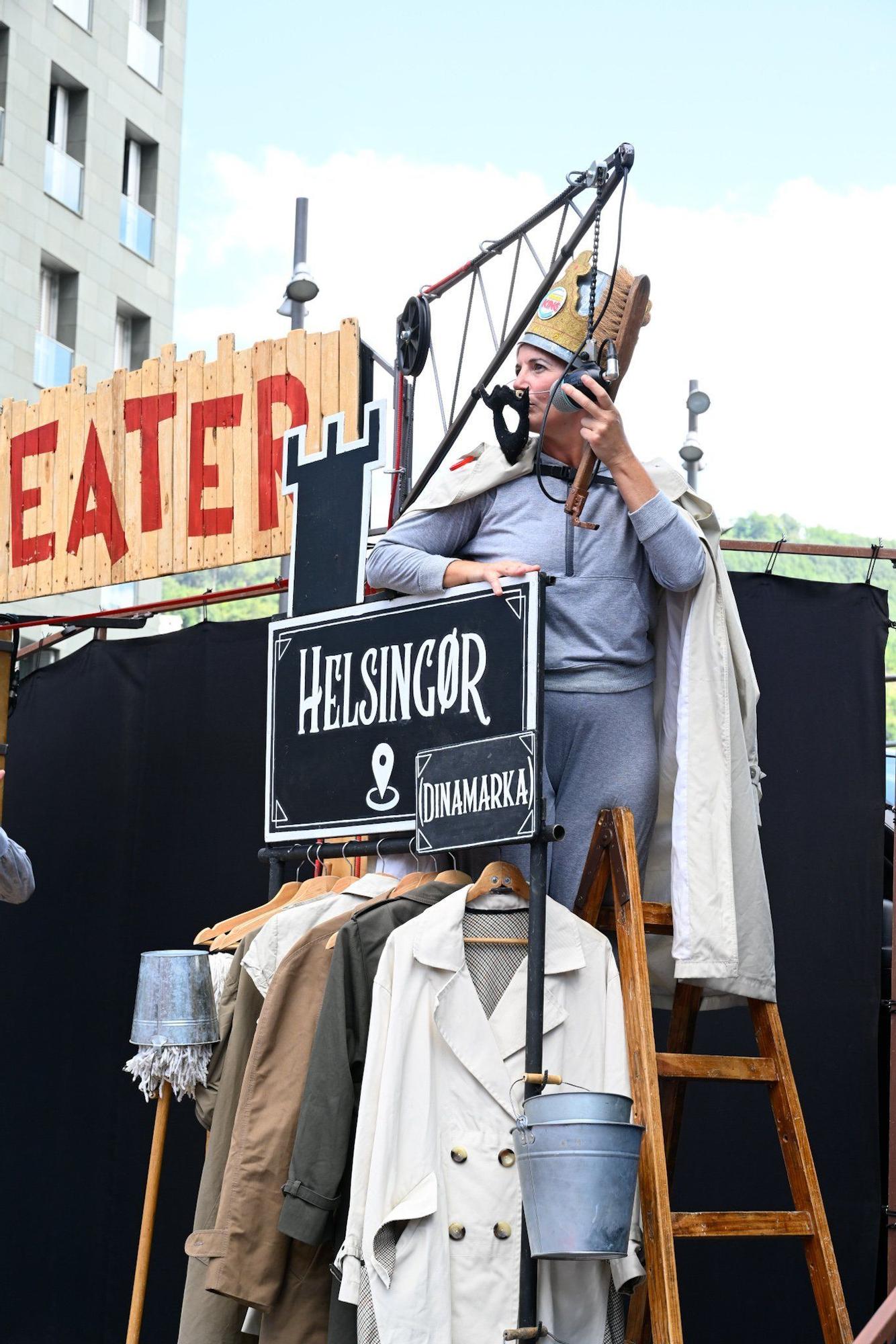En imágenes: el teatro sale a la calle en Aste Nagusia