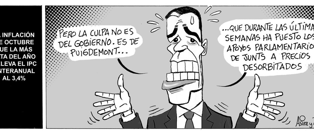 La tira de Asier y Javier del lunes 17 de noviembre 2025