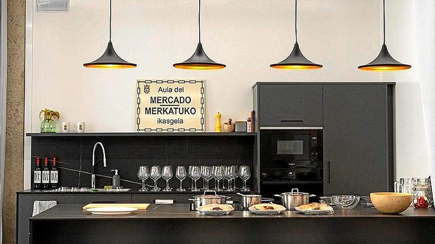 Nuevo equipamiento para la cocina del Mercado del Ensanche