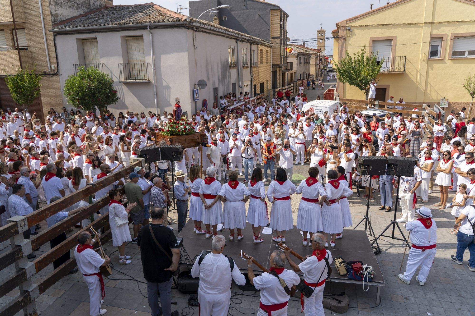 Fotos de la procesión de Ribaforada