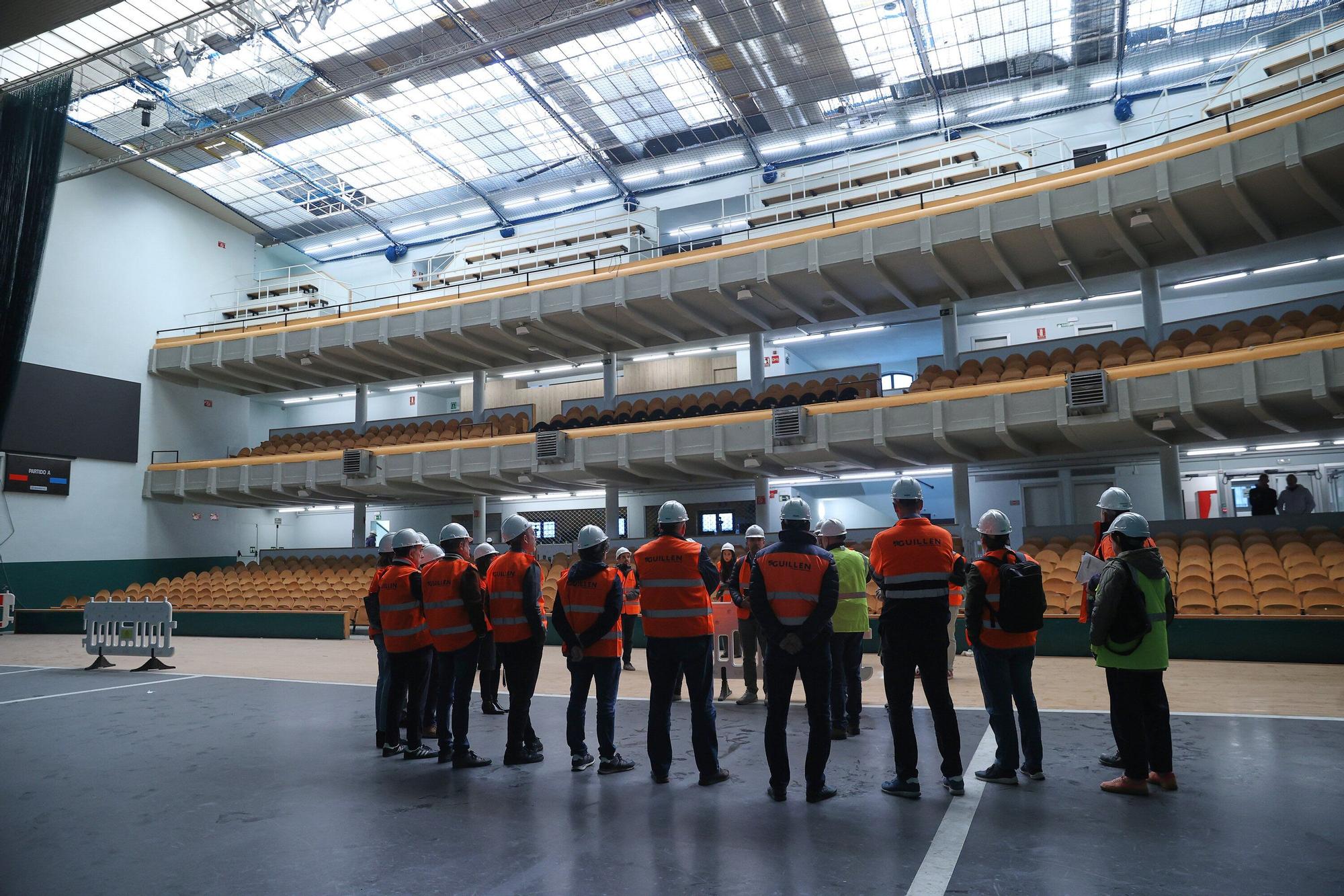 Obras de eficiencia energética en el frontón Labrit