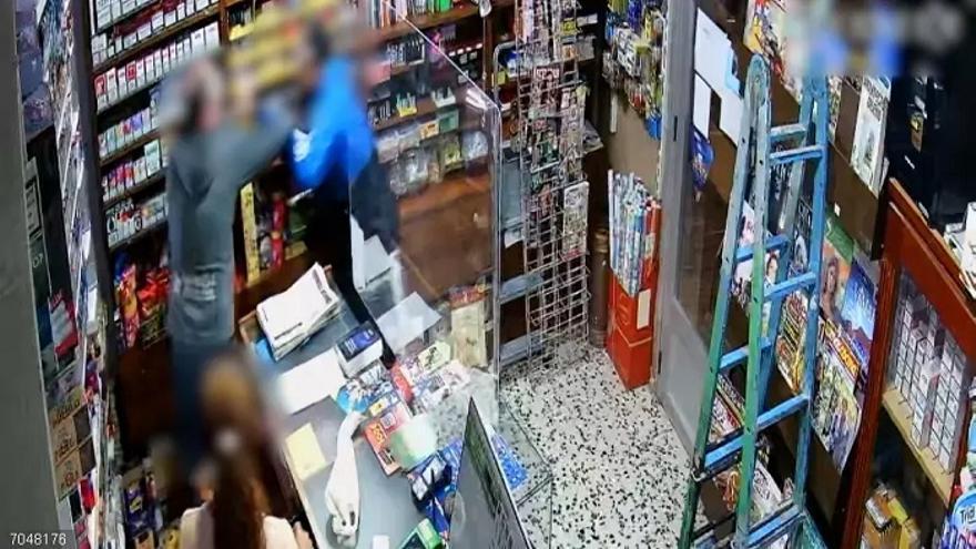 Detienen a dos hombre por un atraco a punta de pistola en un estanco de La Rioja