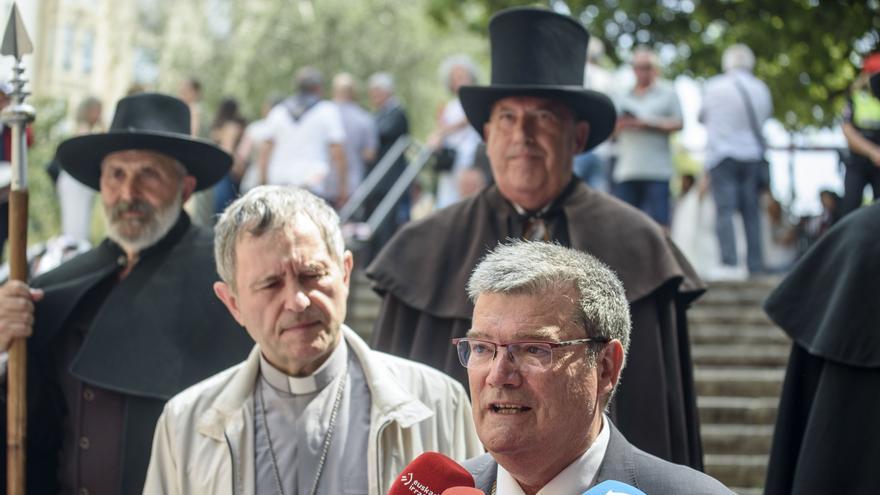 Juan Mari Aburto: &quot;Me acuerdo mucho de Gaza y Ucrania donde día sí y día también se vulneran los derechos humanos&quot;